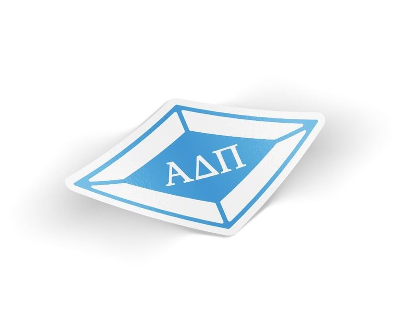 Дельта пи. Alpha Delta Pi Sticker. ADPI.