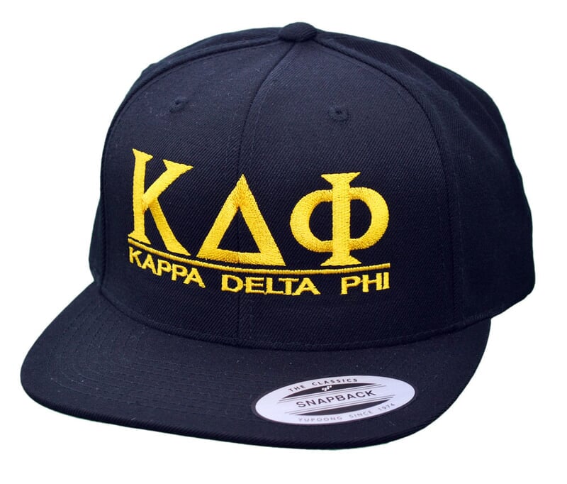 Kappa Delta Phi Flatbill Snapback Hats Original SALE 24.95. Greek Gear®