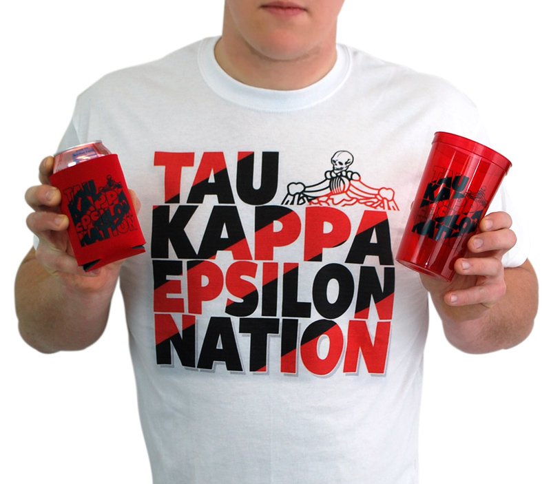Tau Kappa Epsilon Nation Set (Tees, Cooler & Cup)