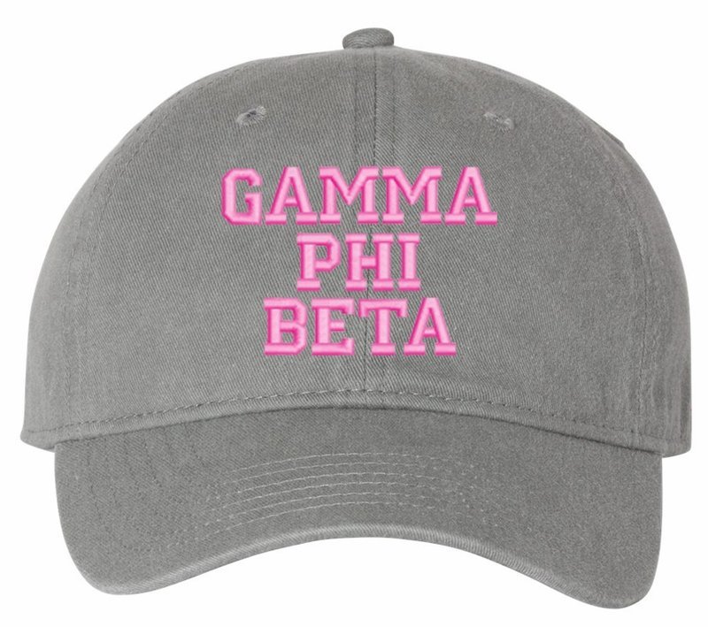 Gamma Phi Beta Pigment Dyed Baseball Cap