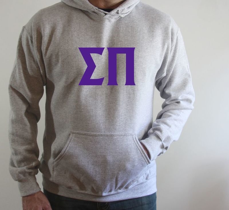 Sigma Pi letter Hoodie SALE $34.95. - Greek Gear®