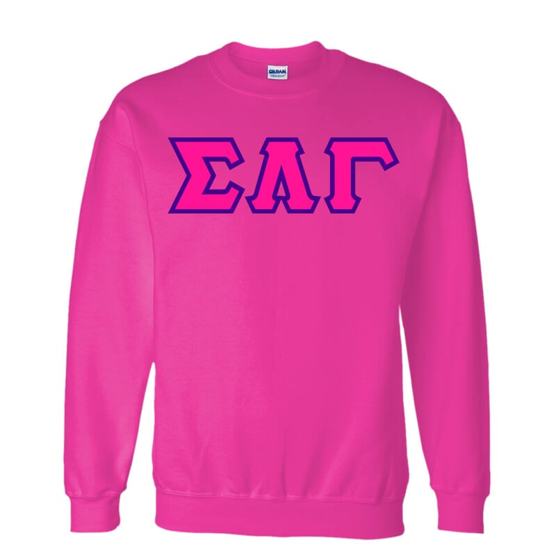 25 Sigma Lambda Gamma Custom Twill Sweatshirt Sale 25 00