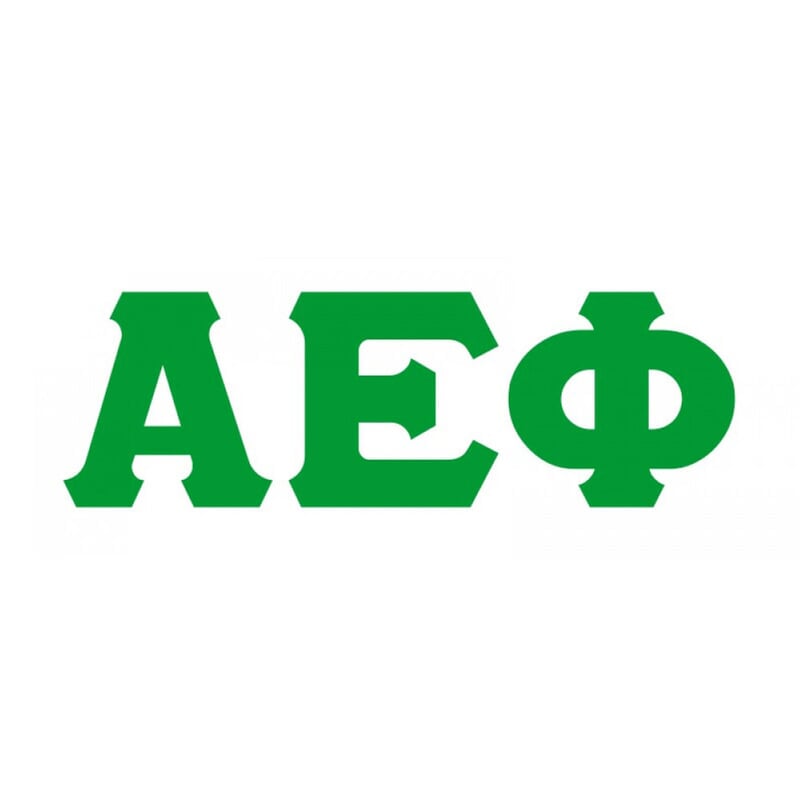Alpha Epsilon Phi Big Greek Letter Window Sticker Decal SALE 8.95
