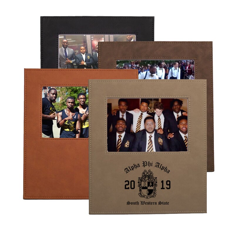 Alpha Phi Saddle Photo Frame 22 95 Greek Gear