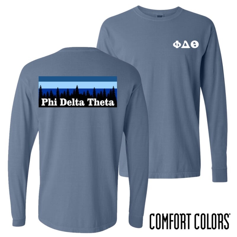 Phi Delta Theta Outdoor Long Sleeve T 
