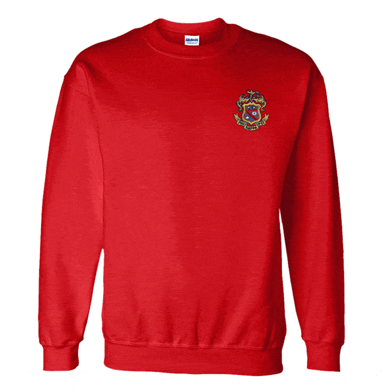 Discount Phi Kappa Psi World Famous Crest Shield Crewneck