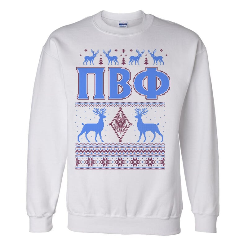 phi beta sigma ugly christmas sweater