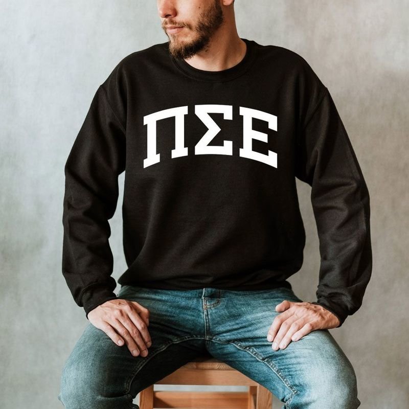 Pi Sigma Epsilon Arched Crewneck Sweatshirt