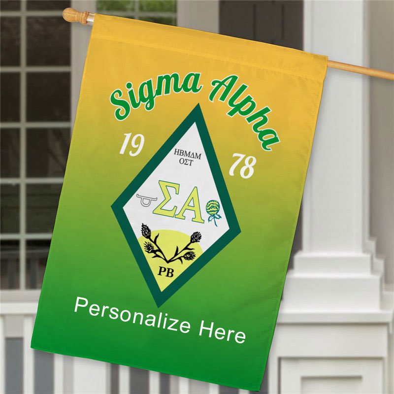 Sigma Alpha House Flag
