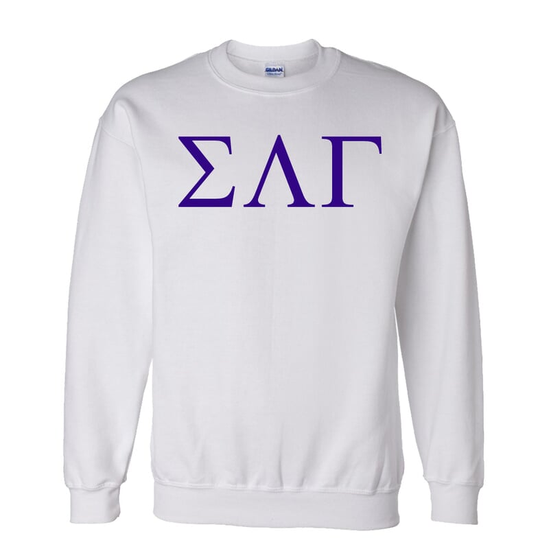 Sigma Lambda Gamma Lettered World Famous Greek Crewneck Sale