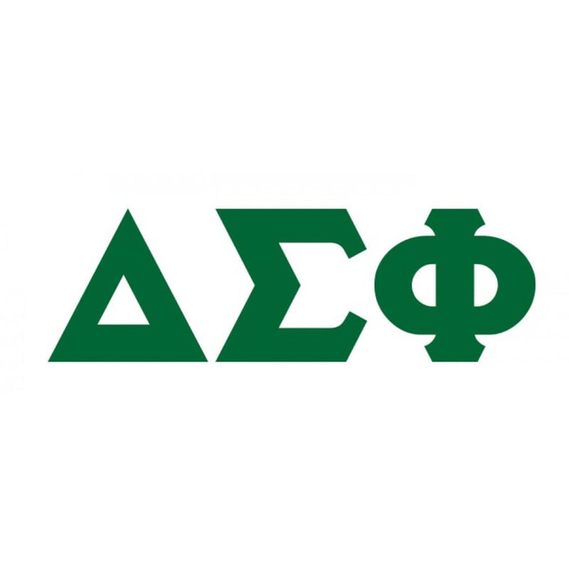Delta Sigma Phi Big Greek Letter Window Sticker Decal SALE $8.95 ...