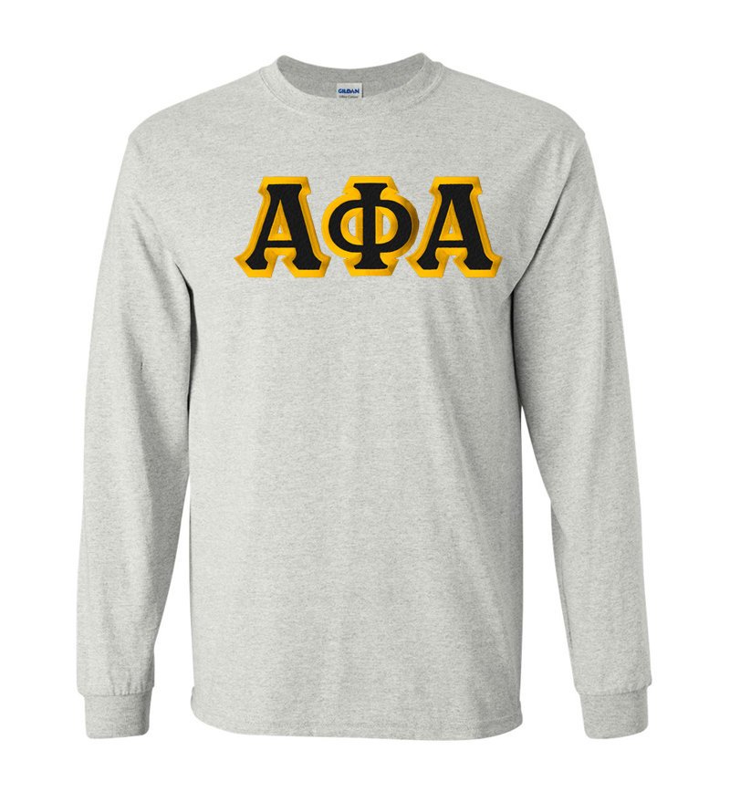 Alpha Phi Alpha Custom Twill Long-Sleeve T-Shirt