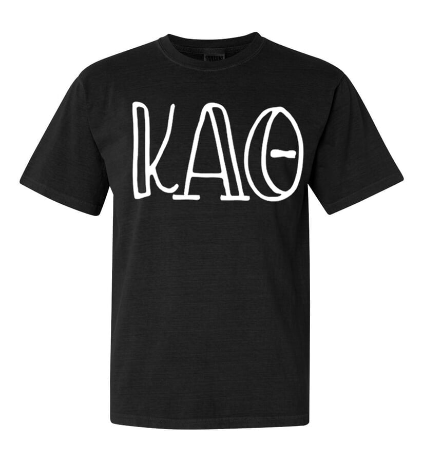Kappa Alpha Theta Comfort Colors Heavyweight Design TShirt SALE 25.00