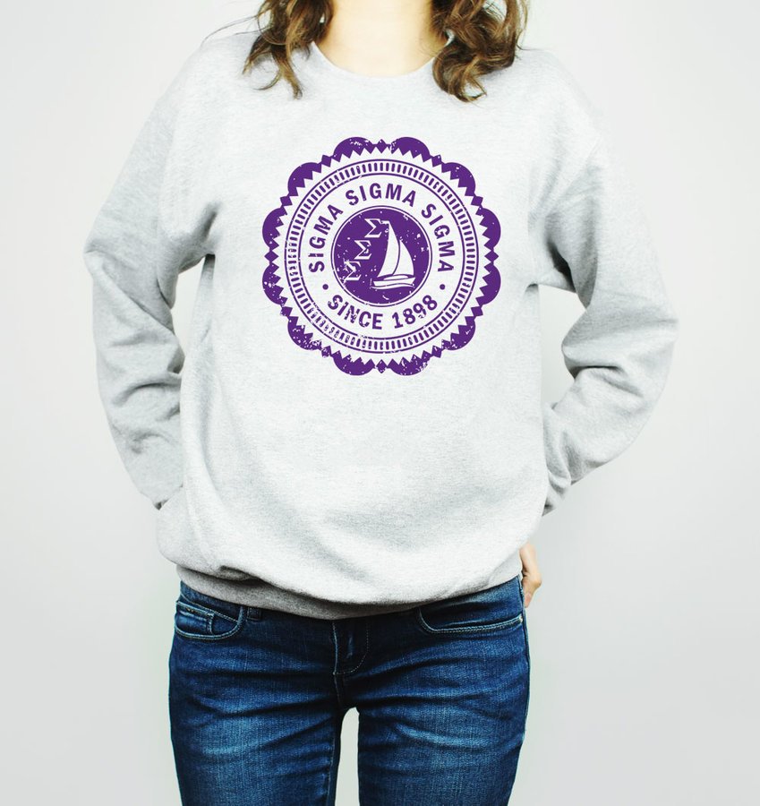 sigma kappa crewneck