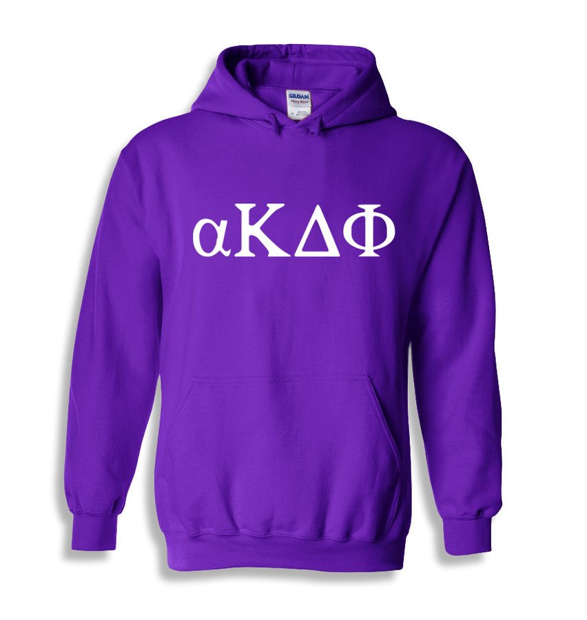 Alpha Kappa Delta Phi Greek Lettered Hoodie Sale 3495 Greek Gear®