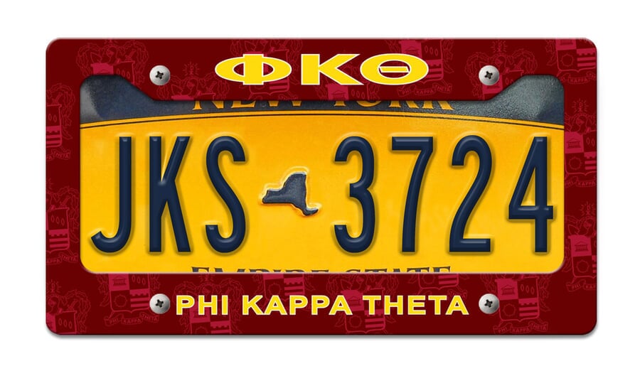 Phi Kappa Theta License Plate Frame SALE 21.95. Greek Gear®