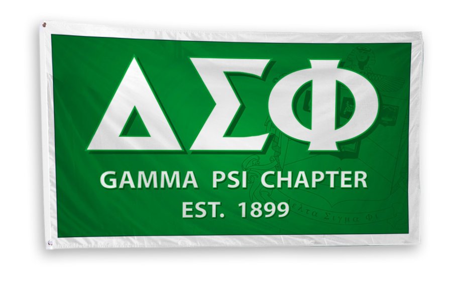 Delta Sigma Phi 3 X 5 Flag Sale $69.95. - Greek Gear®