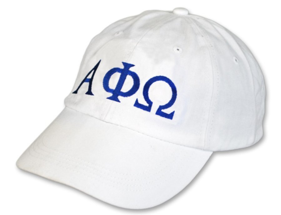 Alpha Phi Omega Letter Hat