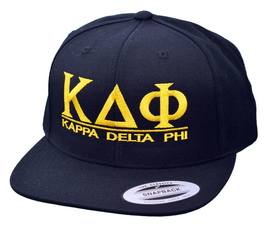 Kappa Delta Phi Flatbill Snapback Hats Original SALE $24.95. - Greek Gear®
