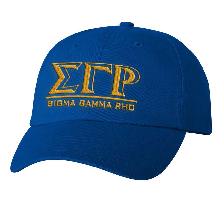 sigma gamma rho chiseled greek sorority line hat 2