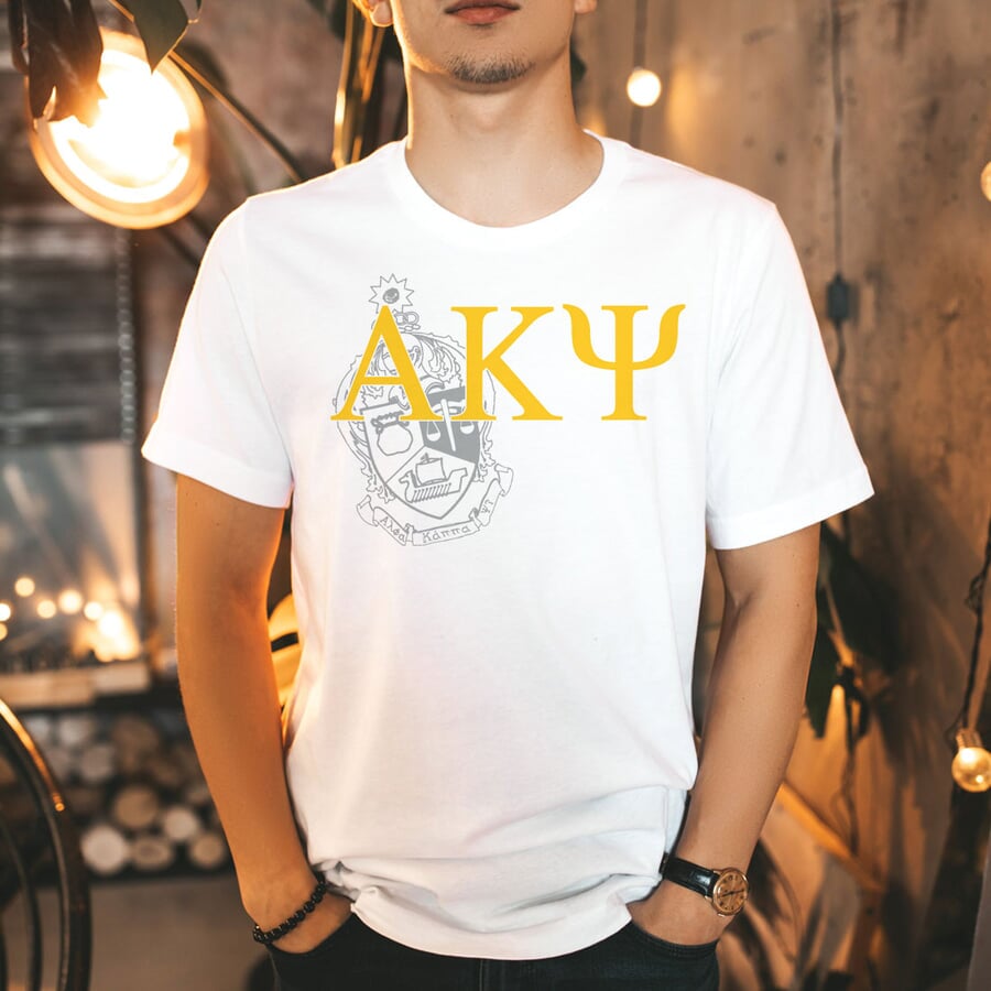 Alpha Kappa Psi Greek Crest - Shield T 