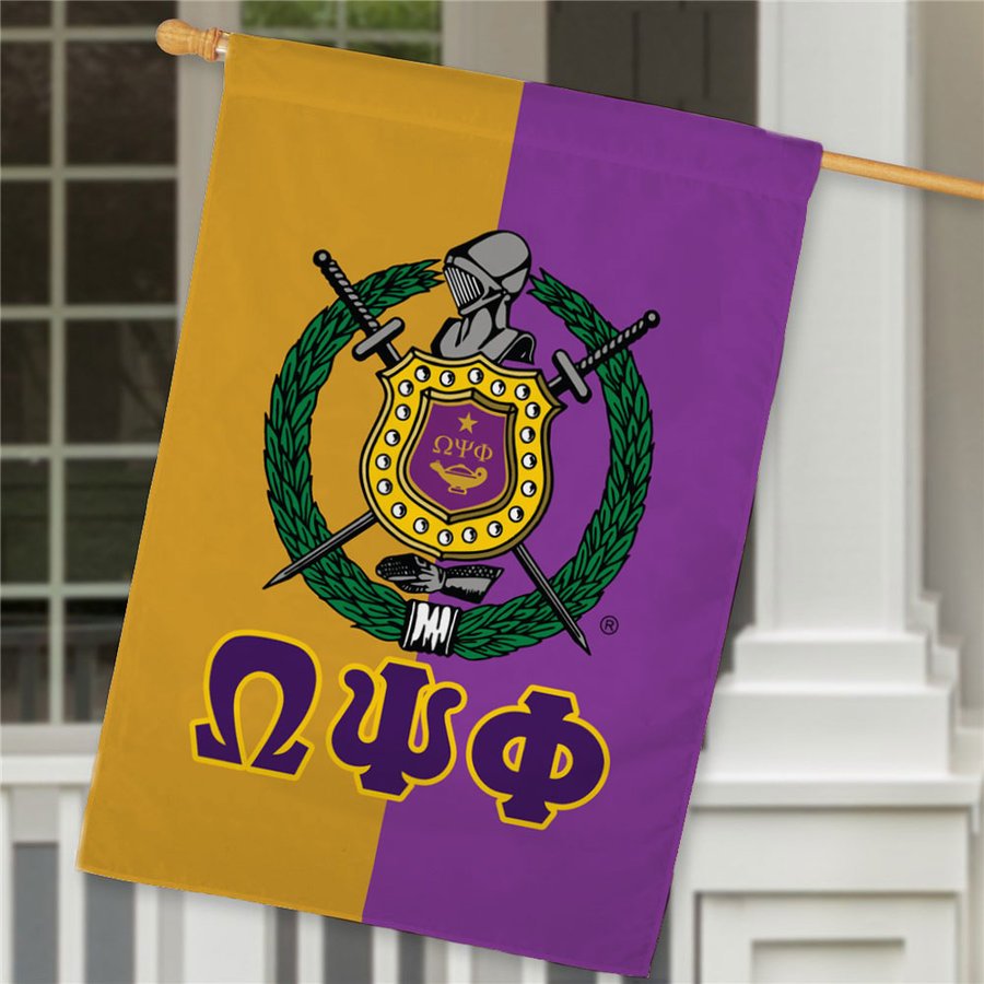 Fraternity Crest House Flag