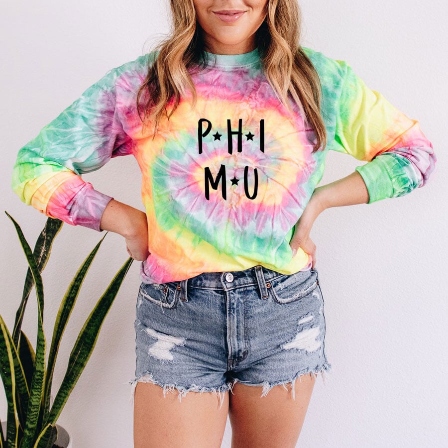 phi mu long sleeve shirts