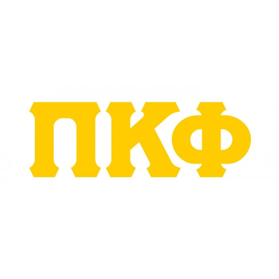 Pi Kappa Phi Big Greek Letter Window Sticker Decal SALE 8.95. Greek