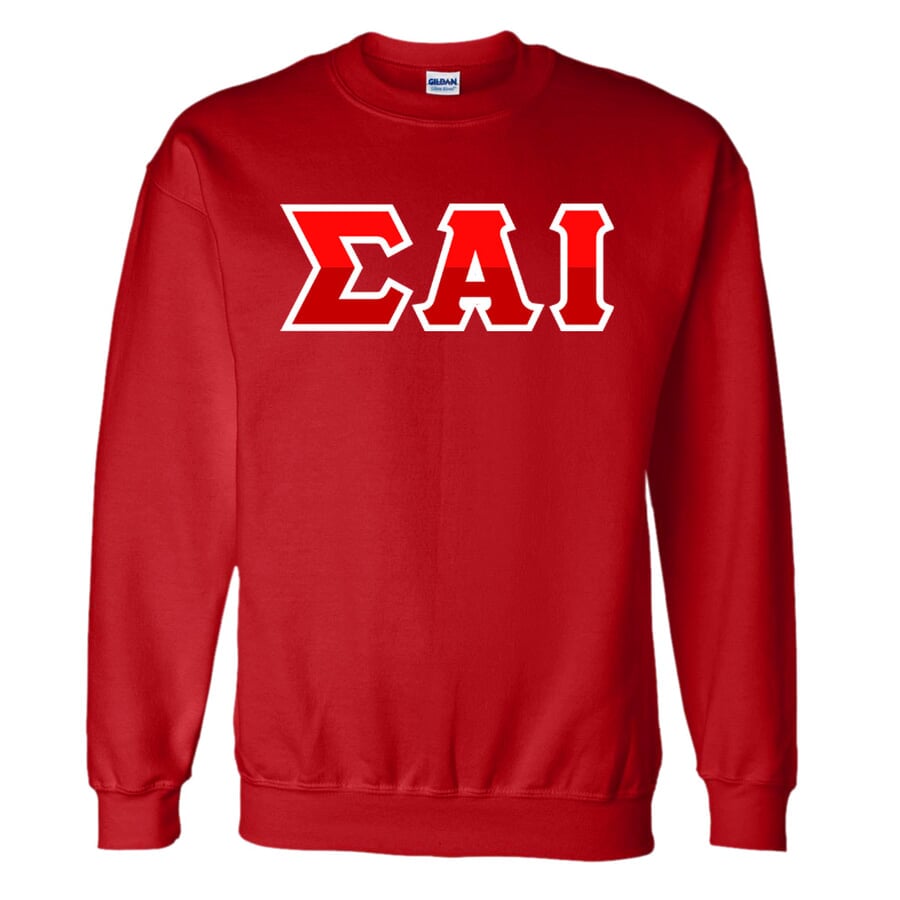 two tone crewneck sweatshirts