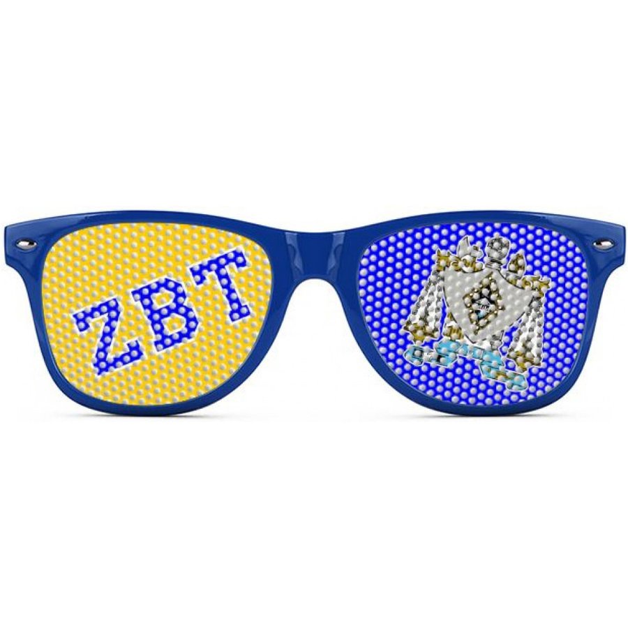 Zeta Beta Tau Wayfarer Style Lens Sunglasses