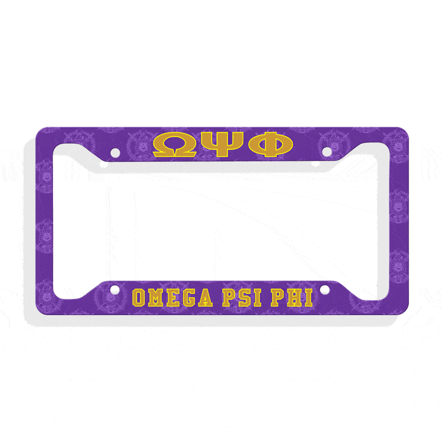 Design Your Own License Plate Frame