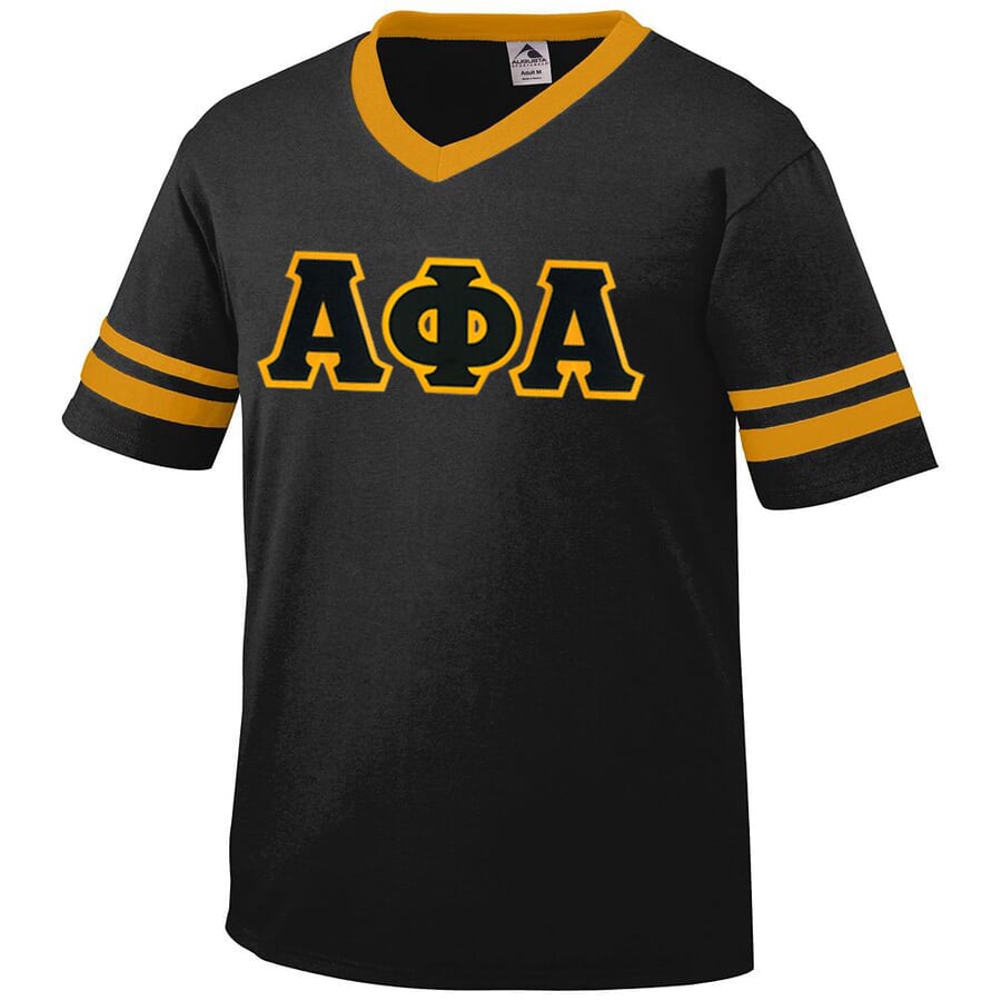 Fraternity or Sorority Jersey With Greek Applique Letters SALE $25.00 ...