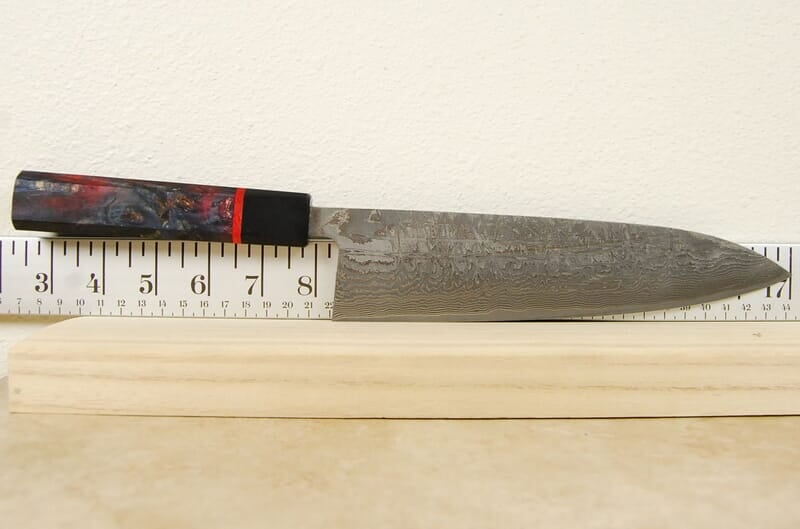 Shiro Kamo R2 Damascus Gyuto 210mm