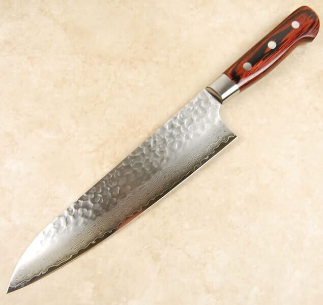 Takayuki VG10 Hammered Damascus Gyuto 210mm