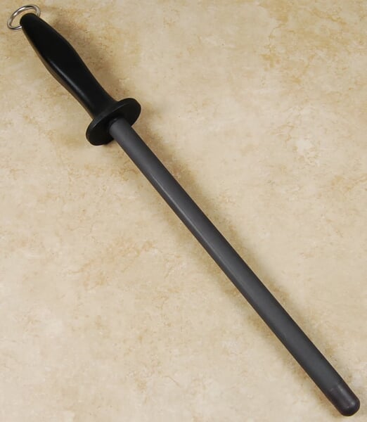 CKTG Black Ceramic Sharpening Rod 275mm