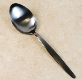 Richmond Black Satin Large Spoon