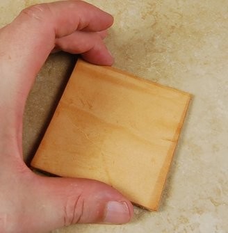 Cut Off Leather Strop Squares