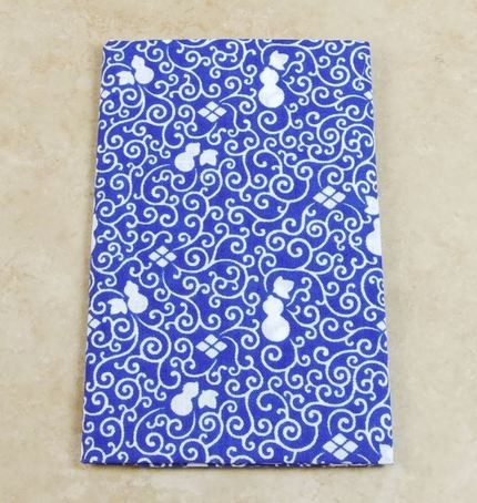 Tenugui Towel Blue Swirl