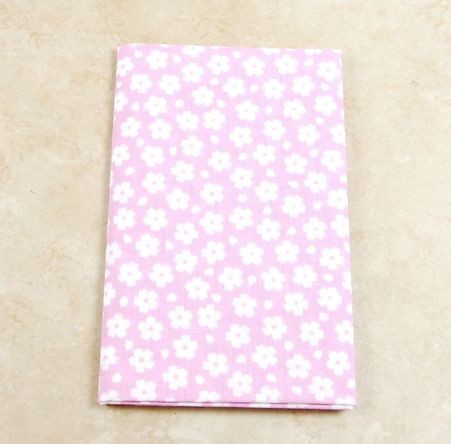 Tenugui Towel Pink Flowers