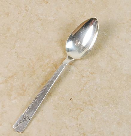 Vintage Silver Plate Sugar Spoon