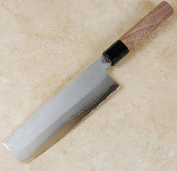 Shigeki Tanaka Nashiji Blue #2 Nakiri 165mm