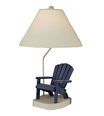 Blue Wooden Adirondack Chair Table Lamp for Sale [Over 185 ...