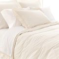 Classic Hemstitch White Duvet Cover - Cottage & Bungalow