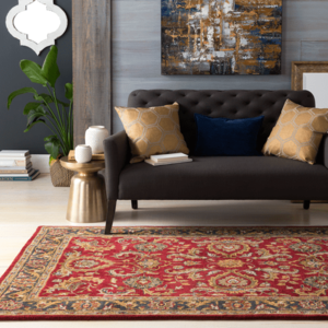 Red And Orange Hand Hooked Rugs Cottage Bungalow