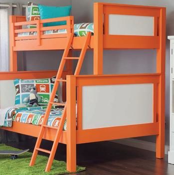 house of orange bunk beds