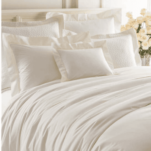 Lia Ivory Duvet Cover for sale Cottage & Bungalow