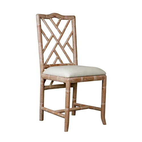 Hamptons Side Chair in Limed Oak for Sale Cottage & Bungalow