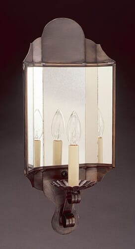 Medium Mirrored Wall Sconce Medium Mirrored Wall Sconce