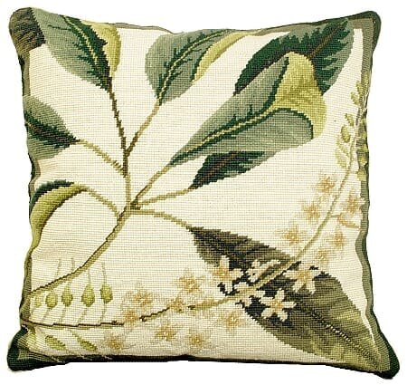 Floral Study 4 Needlepoint For Sale Cottage Bungalow