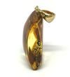 Amber Pendant Made of Square Baltic Amber
